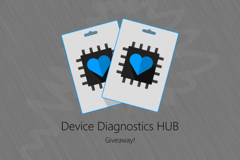 Giveaway – 2 Codes for Device Diagnostics HUB IAP!