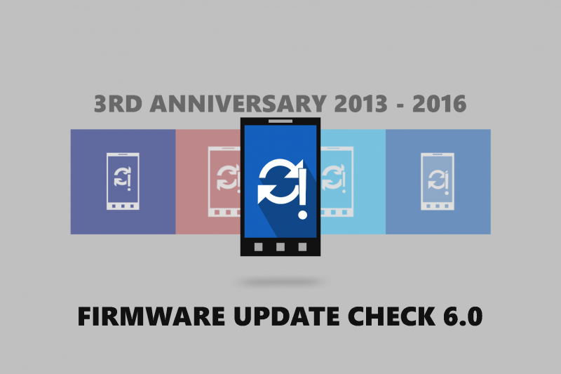 Firmware Update Check 6 available! New official sources, revamped interface and 3rd app anniversary!